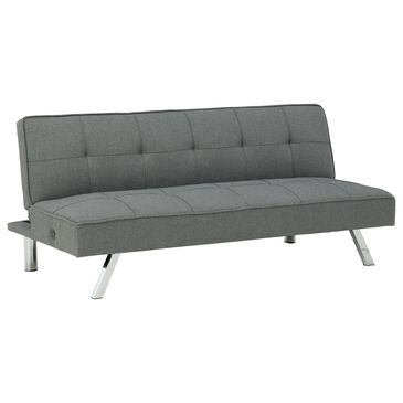 Signature Design by Ashley Santini Klik Klak Armless Sofa in Gray, , large