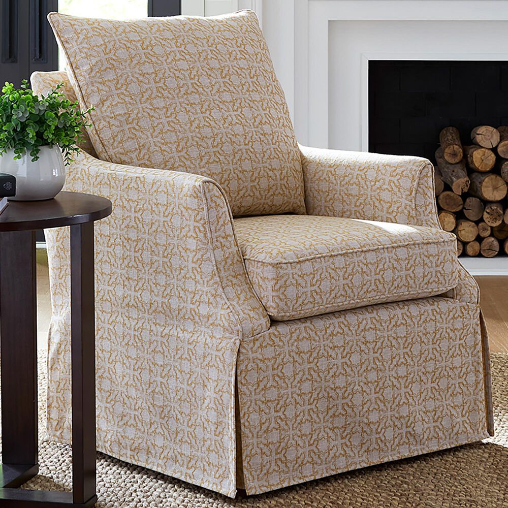 Best Home Furnishings Annie Accent Chair in Saffron, , large