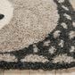 Nourison Hudson DWS01 4" x 4" Gray Kids Rug, , large