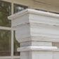 Fallridge Terra White King Bed in Vintage White, , large