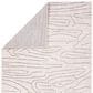 Jaipur Eva Newlyn 6" x 9" Morganite, Oatmeal, French Oak, Coconut Cream and Licorice Area Rug, , large