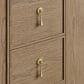 James Martin Kinnsden 72" Double Bathroom Vanity in Weathered Oak with 3 cm Tajnar Eclos Top and Rectangular Sinks, , large