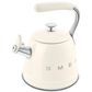 SMEG 2.3L Retro Style Electric Whistling Kettle in Cream, , large