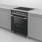 Fisher & Paykel 30" Classic Induction Range with 4 Burners in Black, , large