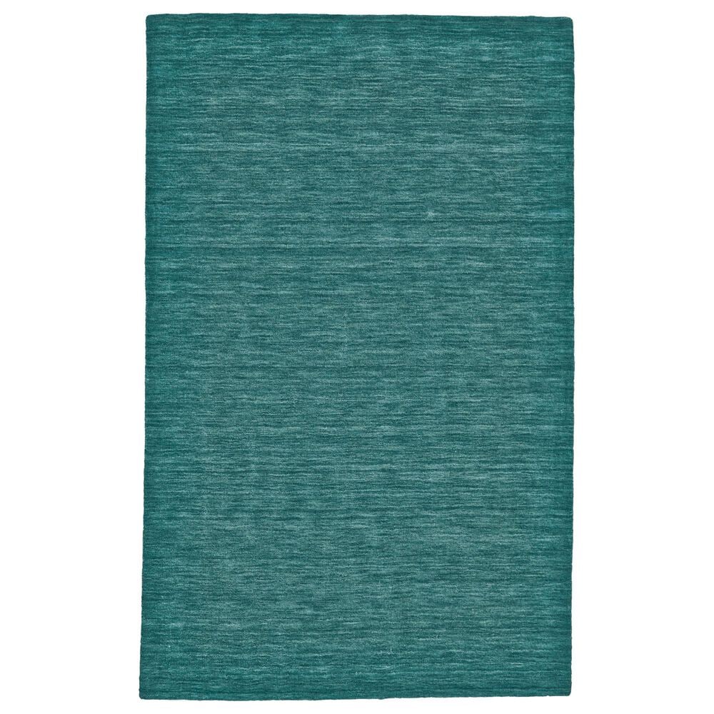 Feizy Luna 8" x 11" Teal Area Rug, , large