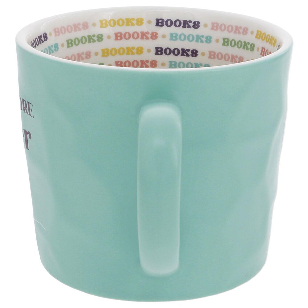 Pavilion One More Chapter 16 Oz Mug in Pastel Blue, White and Multicolor, , large