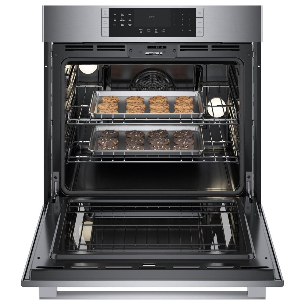 Bosch 800 Series 2-Piece Kitchen Package with 30&quot; Single Wall Oven 36&quot; Gas Cooktop and in Stainless Steel, , large