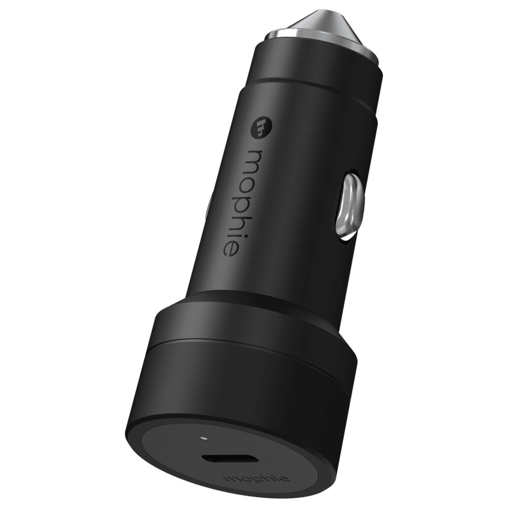 Mophie USB-C Car Charger 30W in Black, , large