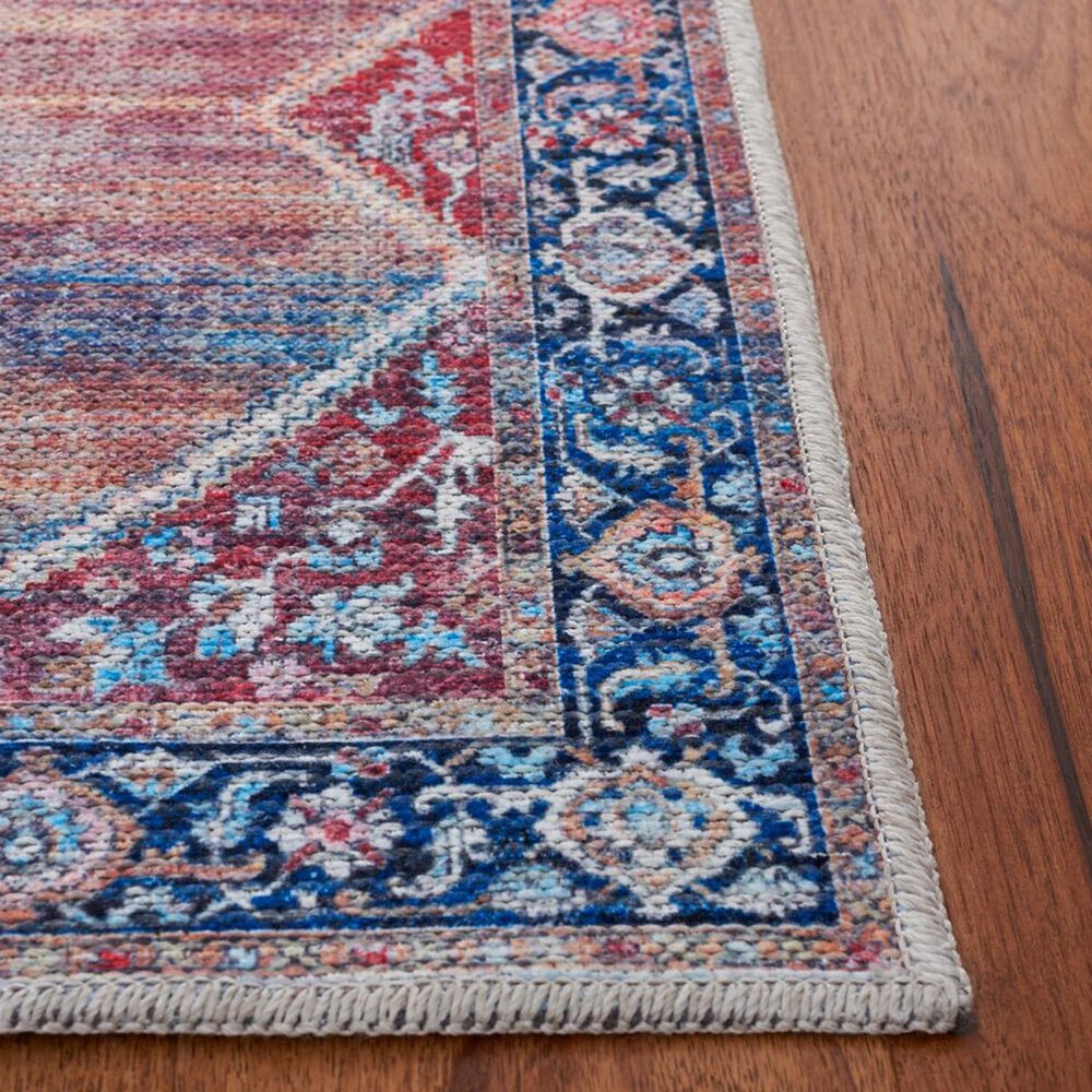 Safavieh Serapi 2&#39; x 8&#39; Rust and Navy Runner, , large