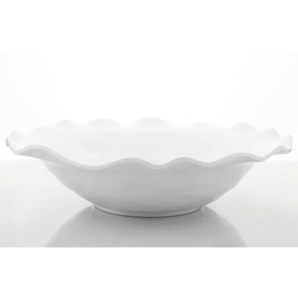 Supreme 14" Melamine Serving Bowl in White, , large