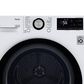LG 4.2 Cu. Ft. Electric Dryer with Dual Inverter HeatPump in White, , large
