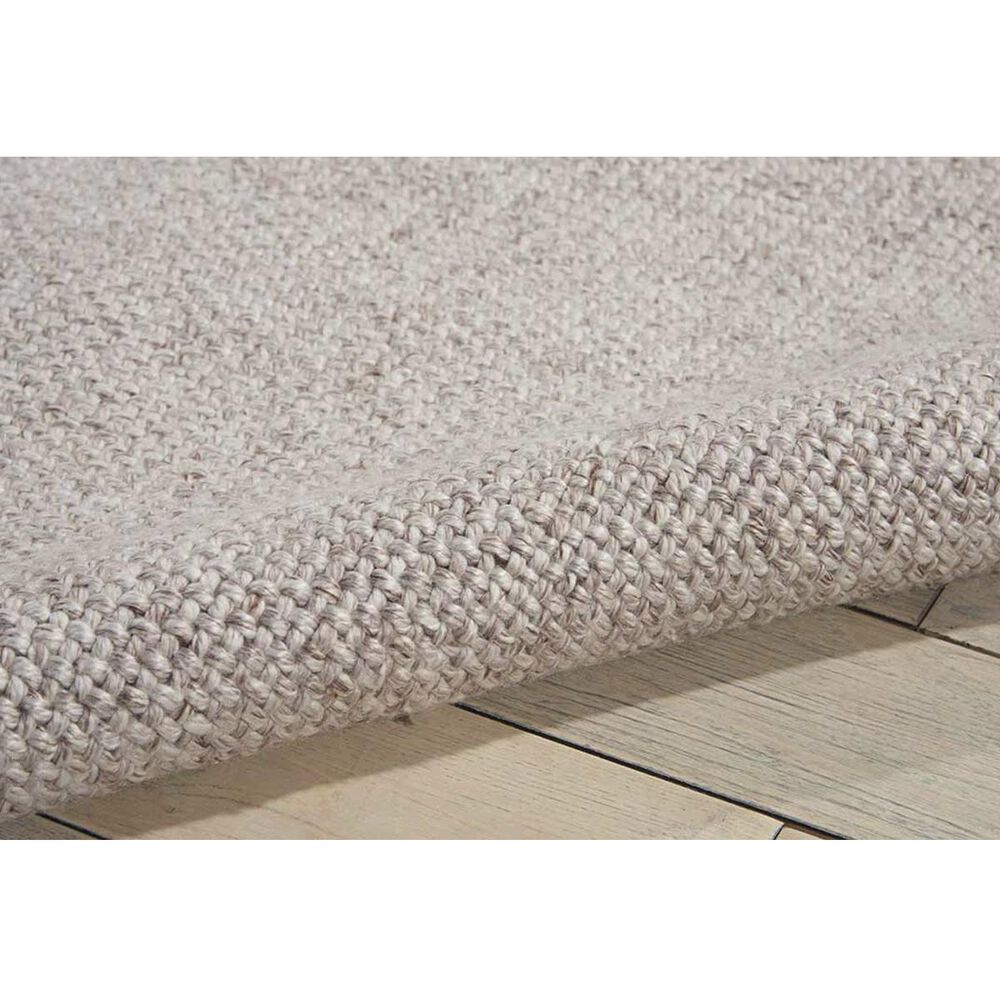 Calvin Klein Home Tobiano CK39 TOB01 5&#39;3&quot; x 7&#39;5&quot; Mica Area Rug, , large