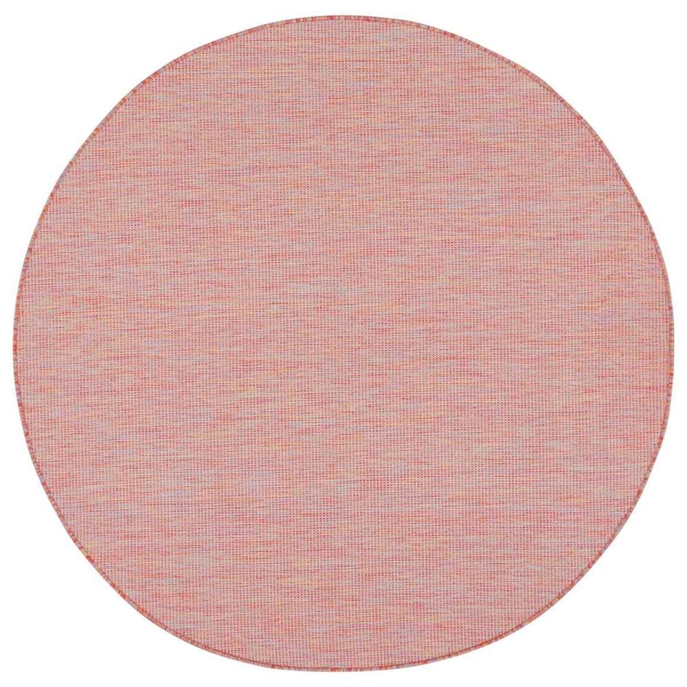 Nourison Positano 6&#39; Round Rainbow Indoor/Outdoor Area Rug, , large