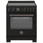 Bertazzoni Professional 4.6 Cu.Ft. Induction Range with Self-Cleaning in Carbonio, , large
