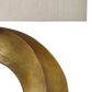 LH Imports Iris Table Lamp in Antique Brass, , large