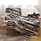 Duke Imports Regal Comfort Darkness Falls 50" x 70" Throw in Black, , large