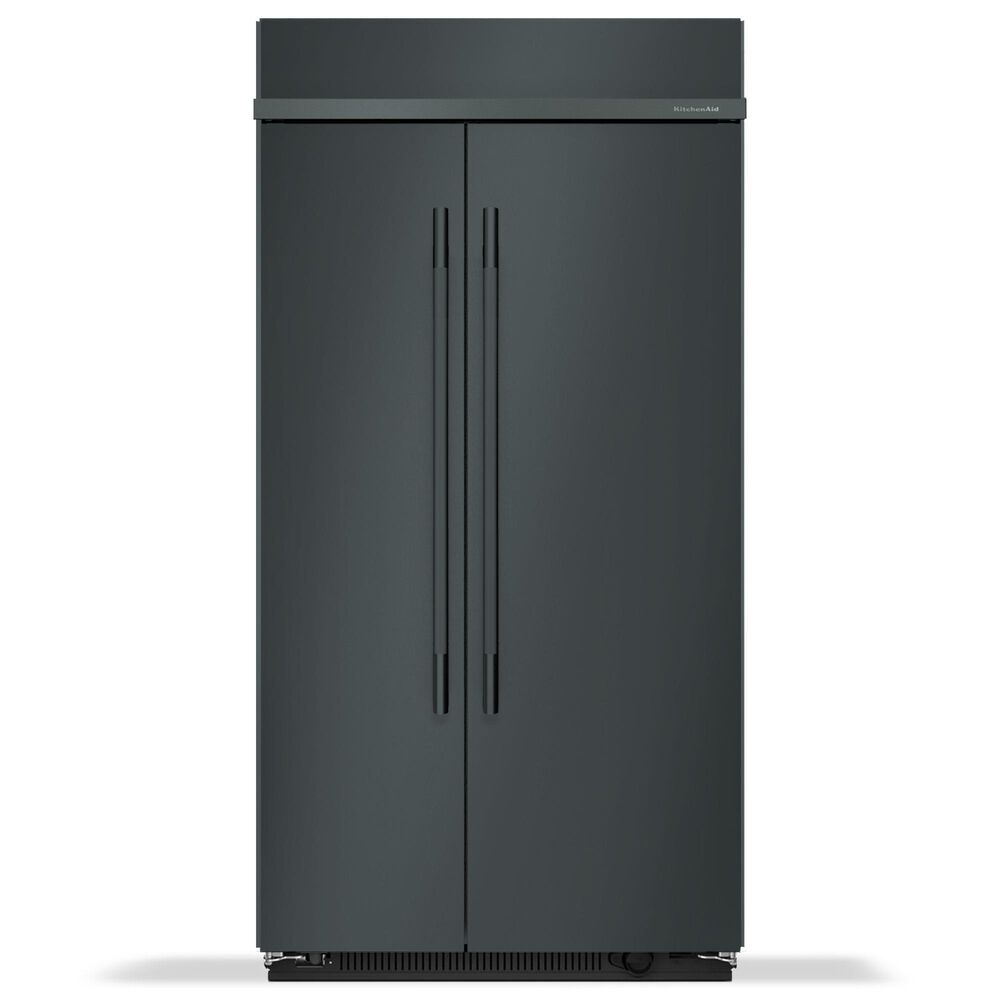 KitchenAid 25.5 Cu. Ft. Built-In Side-by-Side Refrigerator in Juniper, , large