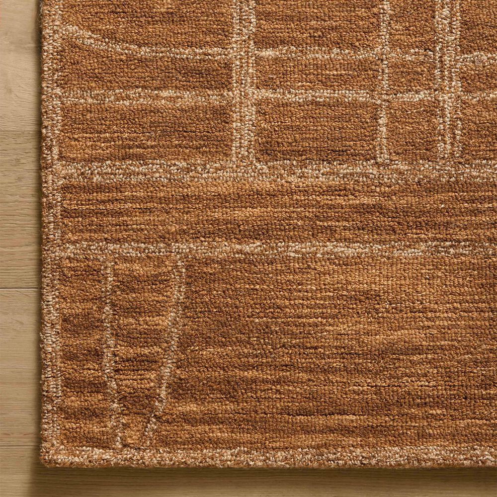 Loloi Barrow Clay and Natural 2&#39;3&quot; x 3&#39;9&quot; Area Rug, , large