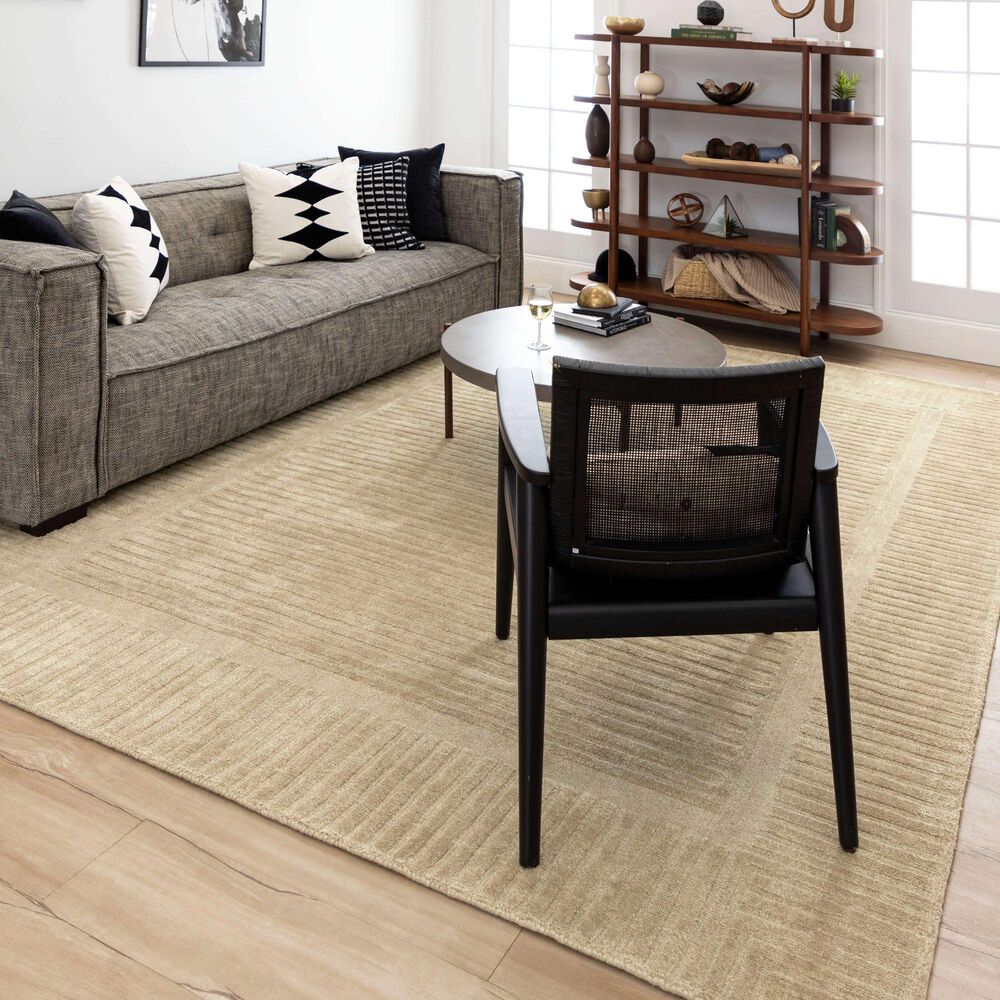Karastan Terra Firma 8&#39; x 10&#39; Cream Area Rug, , large