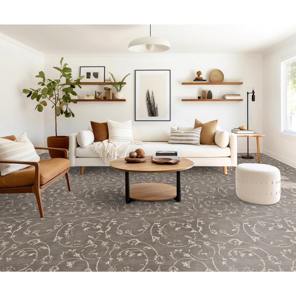Stanton Divine Design Floretta Carpet in Dove Grey, , large