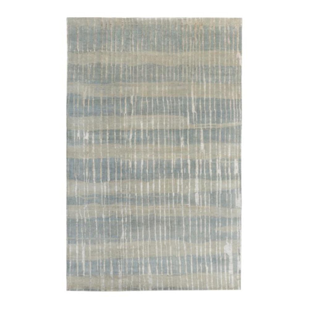 Surya Luminous LMN-3022 5" x 8" Teal and Tan Area Rug, , large