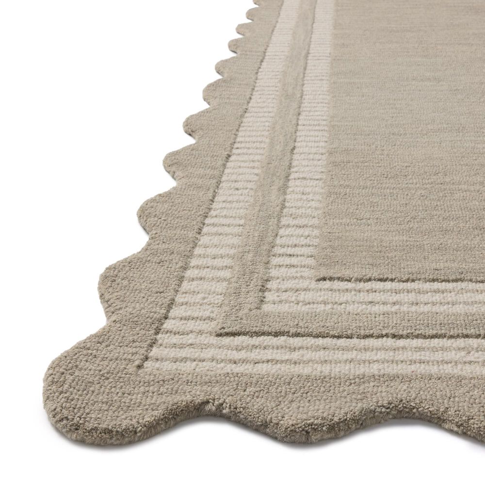 Loloi II Scottie 2&#39;6&quot; x 7&#39;6&quot; Fog and Ivory Runner, , large