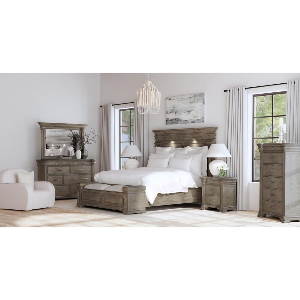 Mayberry Hill Kings Court Dresser Mirror in Grey, , large