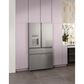 Cafe 22.3 Cu. Ft. 4-Door French Door Refrigerator in Platinum Glass, , large