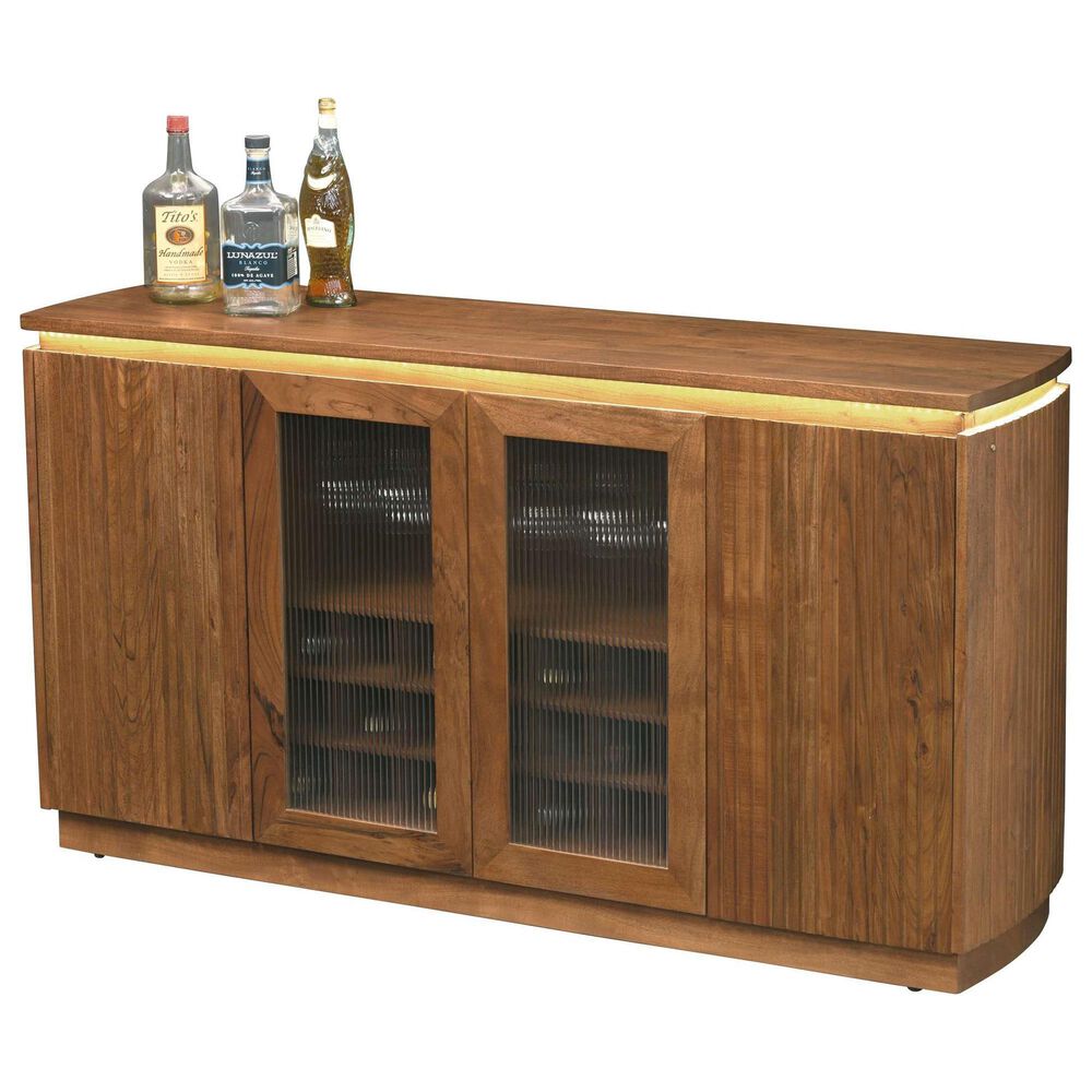 Howard Miller Thorin Sideboard Bar in Light Brown Matte, , large