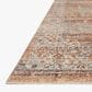 Loloi Lourdes LOU-07 2"3" x 3"10" Tangerine and Ocean Area Rug, , large