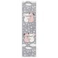 Safavieh Carousel Animals 2" x 8" Grey and Ivory Kids Runner, , large