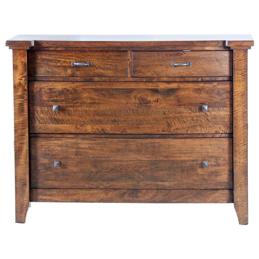 Napa Furniture Design Whistler Retreat 4-Drawer Media Chest in Dark Mango, , large