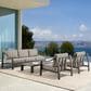 Blue River Mongo 4-Piece Patio Conversation Set in Brown, , large