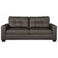 Ashley Barlin Mills Stationary Queen Sleeper Sofa in Umber, , large