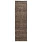 Dalyn Rug Company Burano BU3 2"3" x 7"6" Coffee Indoor/Outdoor Runner, , large