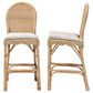 Baxton Studio Bilu Bar Stool in Light Honey (Set of 2), , large
