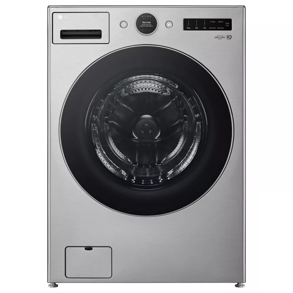 LG 4.5 Cu. Ft. Front Load Washer and 7.4 Cu. Ft. Electric Dryer Laundry Pair in Graphite Steel, , large
