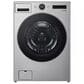 LG 4.5 Cu. Ft. Front Load Washer and 7.4 Cu. Ft. Electric Dryer Laundry Pair in Graphite Steel, , large