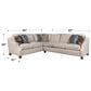 Massoud Furniture Custom Choice 2-Piece Sectional in Wayne Marble, , large