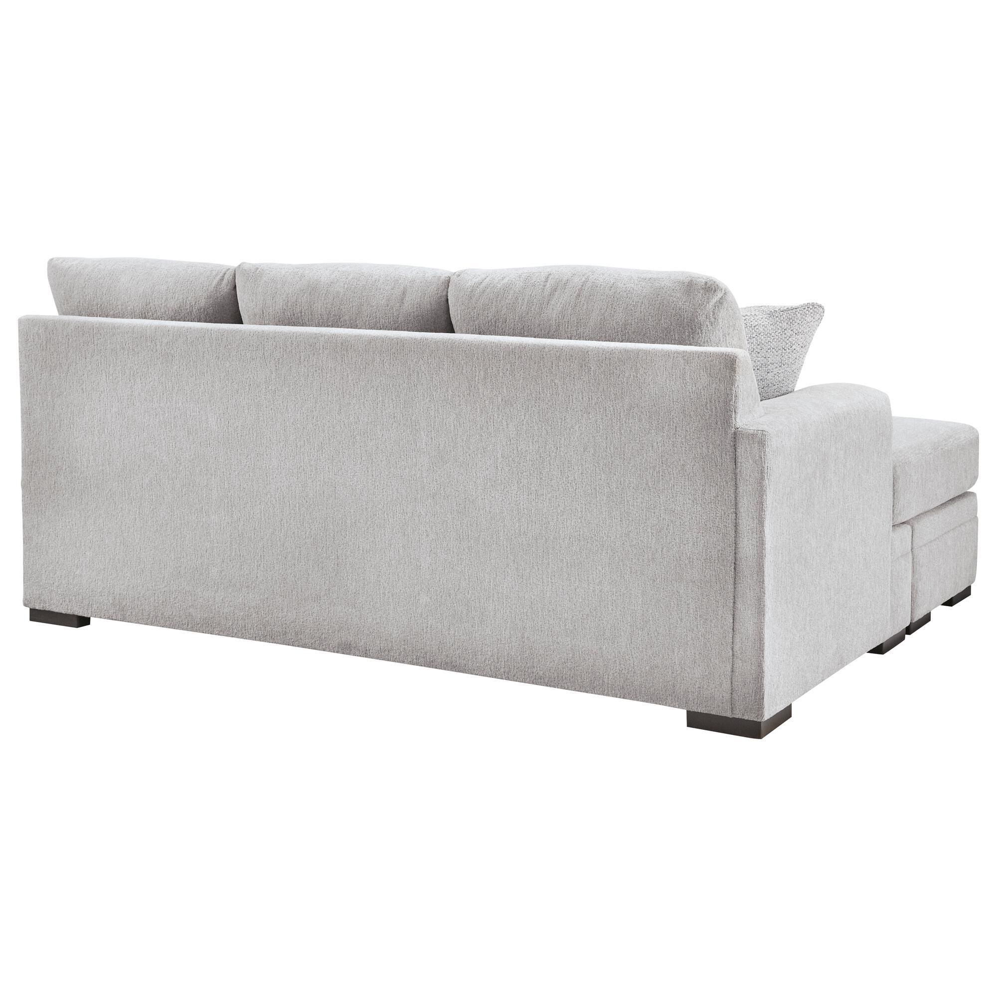 Ashley Gabyleigh 2-Piece Stationary Right Facing Sectional in Nickel