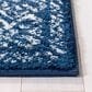 Safavieh Tulum TUL264N 2" x 5" Navy and Ivory Runner, , large