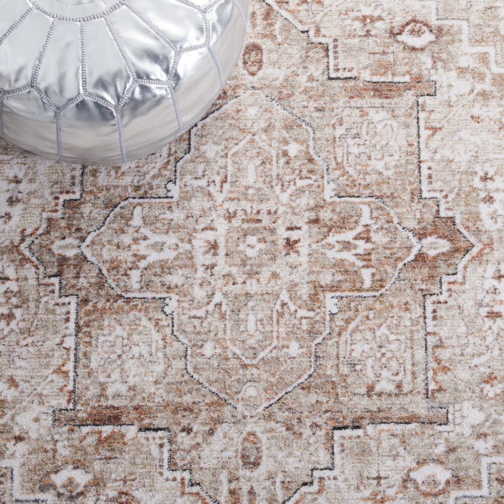 Safavieh Jasmine 5&#39;3&quot; x 7&#39;7&quot; Ivory and Beige Area Rug, , large