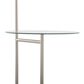 Grandview Gallery Trombone Floor Lamp in Nickel and Clear, , large