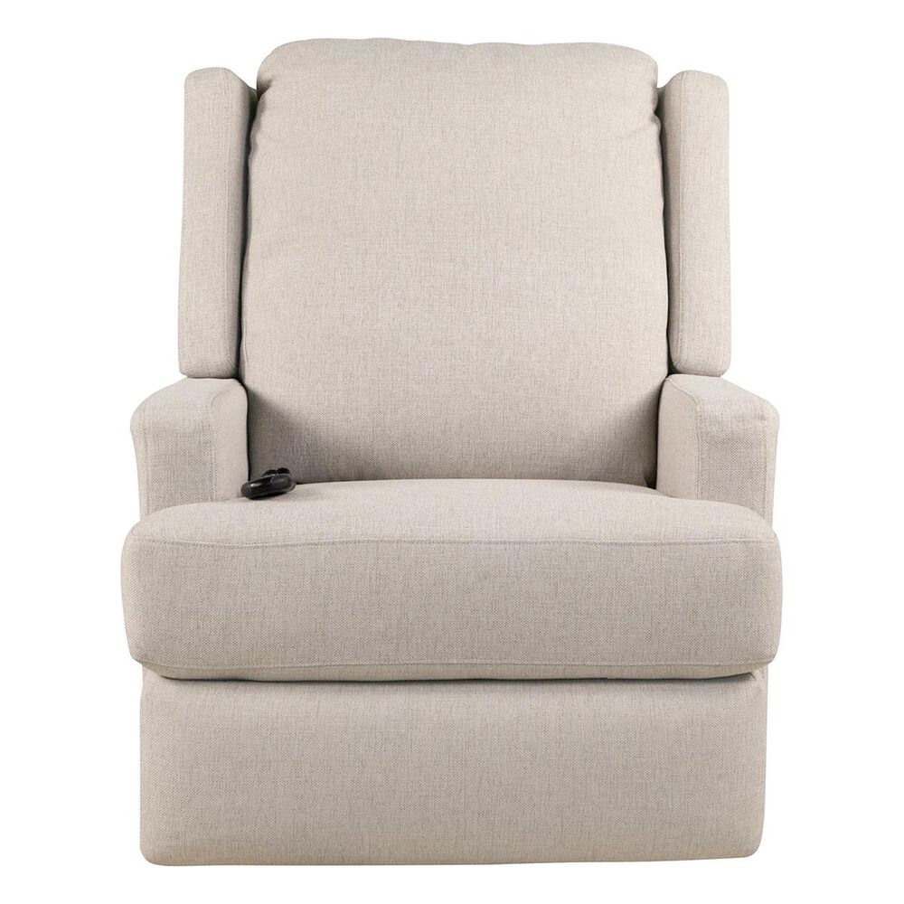 Best Home Furnishings Ainsley Power Swivel Glider Recliner in Tusk, , large