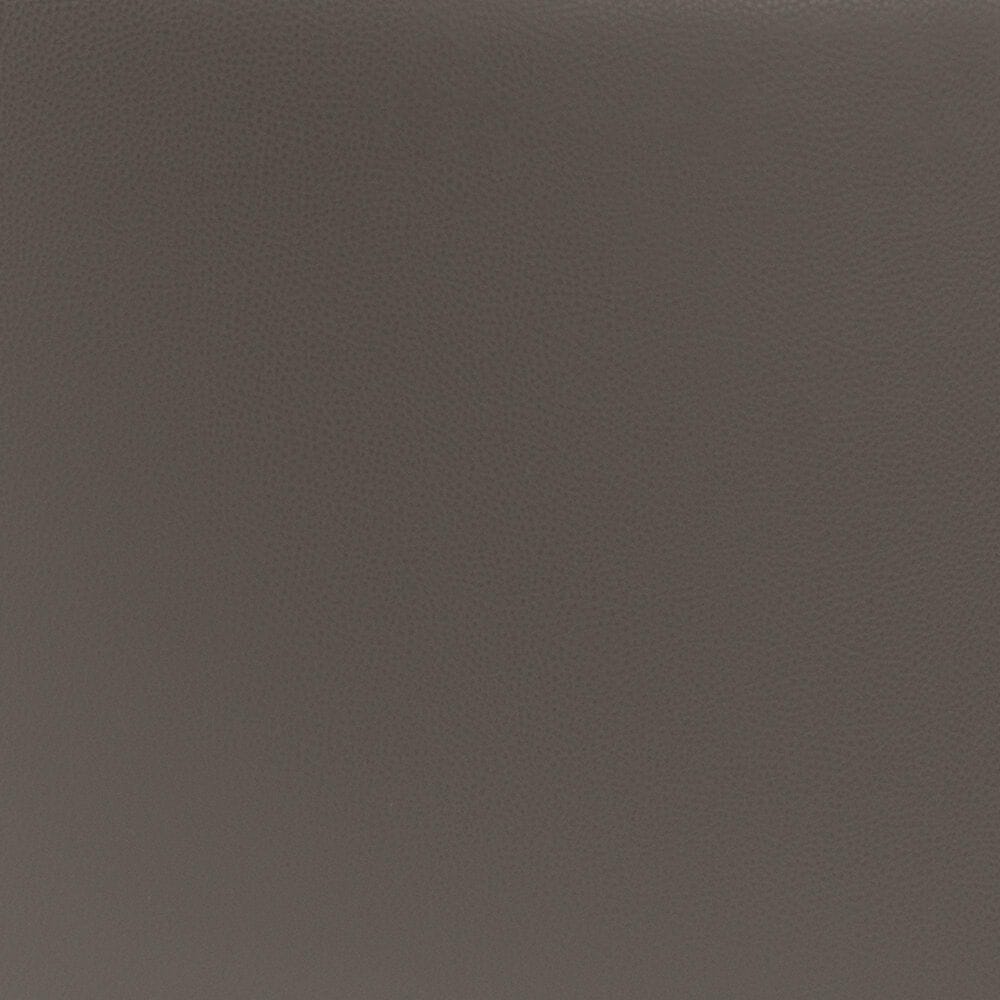 Jaxx Candler Faux Leather Ottoman in Gunmetal, , large