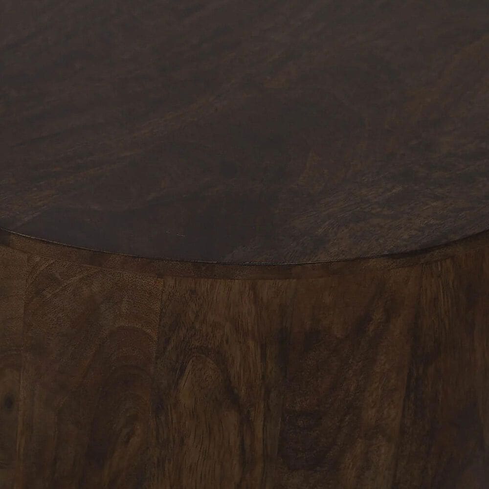 37B Form Coffee Table in Coffee and Brass, , large