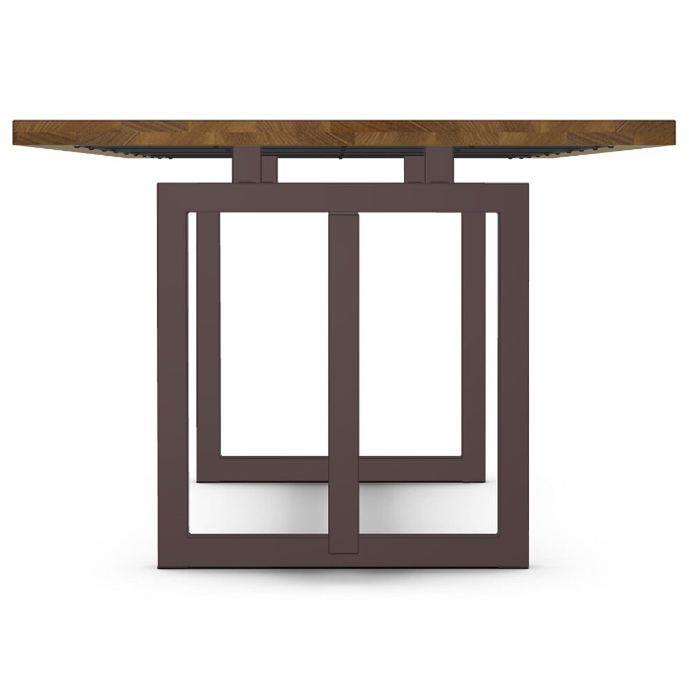 Amisco Erza Dining Table in Oxidado and Pine Cone - Table Only, , large