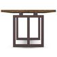 Amisco Erza Dining Table in Oxidado and Pine Cone - Table Only, , large