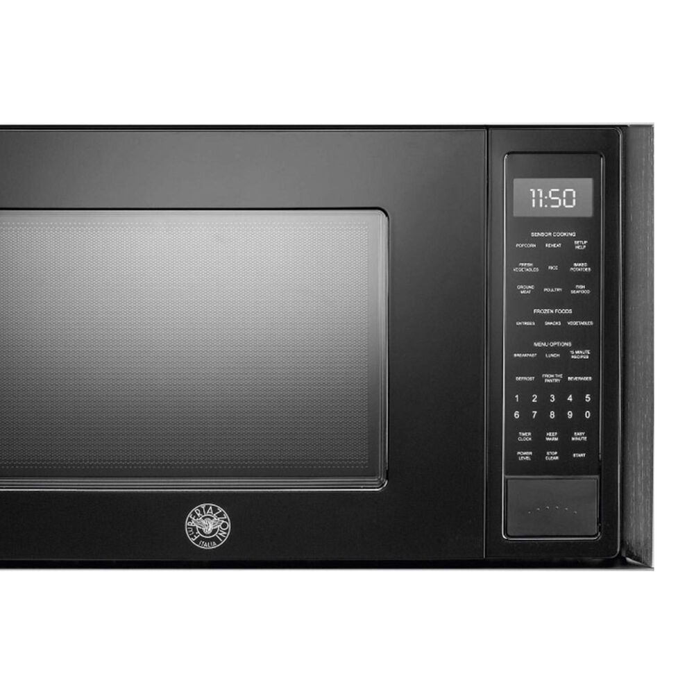 Bertazzoni 24" BuiltIn Microwave Oven in Black Nebraska Furniture Mart
