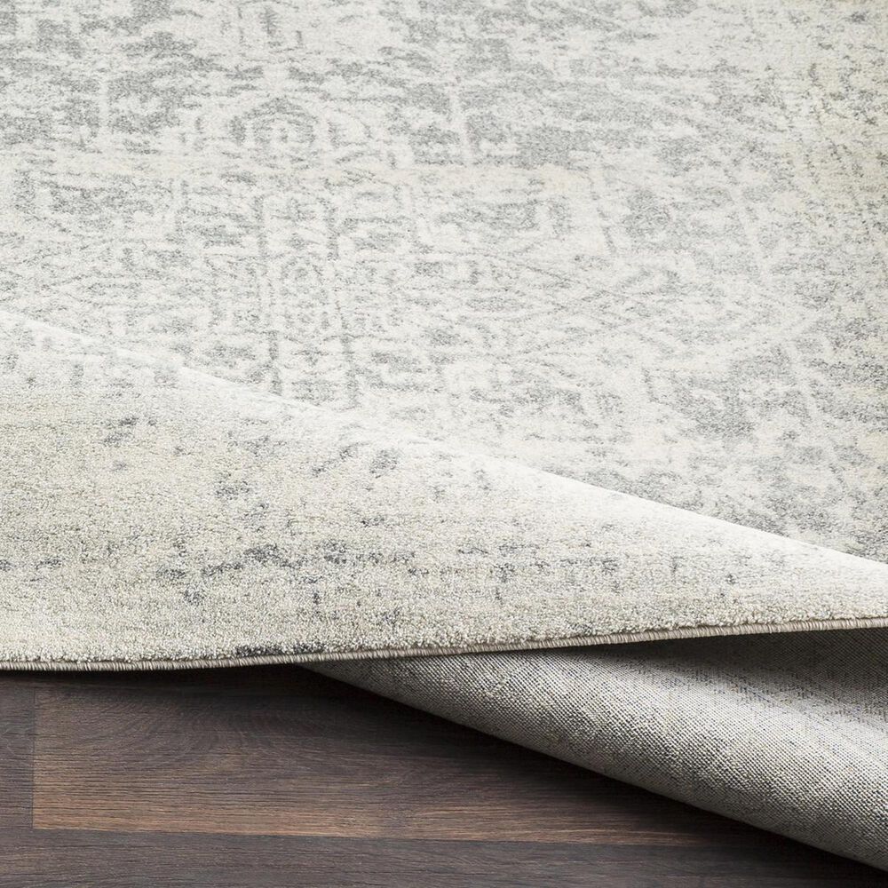 Surya Harput HAP-1024 2&#39;7&quot; x 10&#39;3&quot; Charcoal, Light Gray and Beige Runner, , large